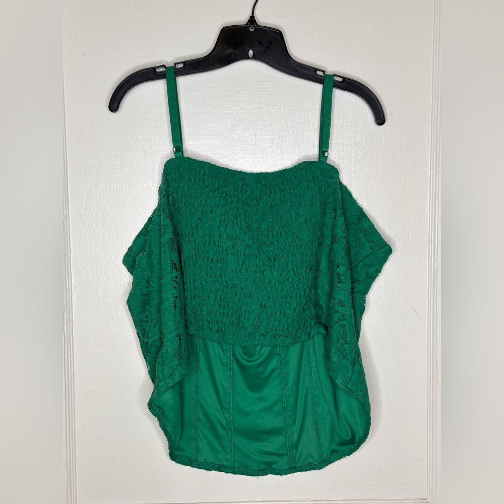 Torrid Lace Corset Crop Top size 4 - Picture 2 of 3